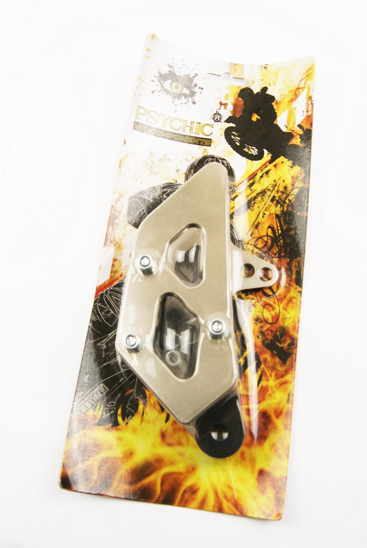 CHAIN GUARD W/BLOCK KTM SX/SXF 08-12, TITANIUM