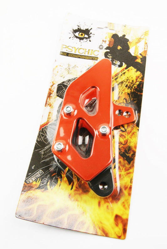 CHAIN GUARD W/BLOCK KTM SX/SXF 07, EXC/XC 08-12, ORANGE