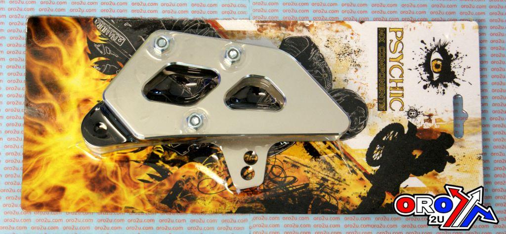 CHAIN GUARD W/BLOCK KTM SX/SXF 07, EXC/XC 08-12, TITANIUM