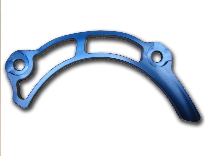 FRONT SPROCKET PROTECTION SUZUKI LT-R450, BLUE  ALUMINIUM