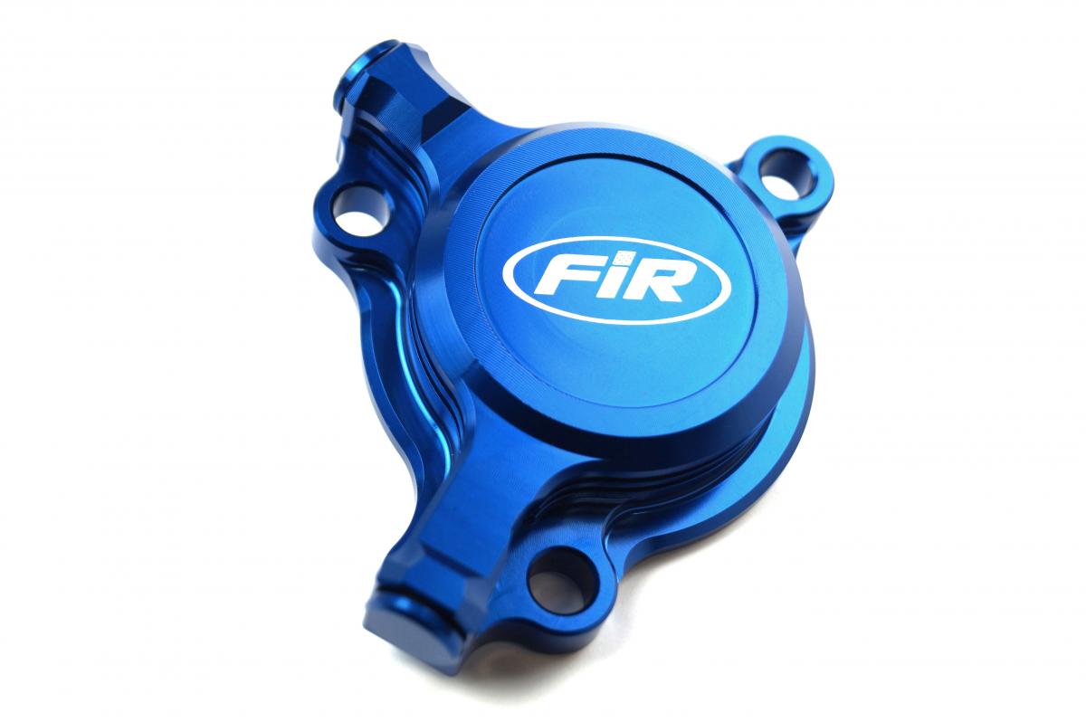 OIL FILTER COVER BLUE ALLOY YAMAHA YZ250F 03-13, YZ450F 03-09, YFZ450 04-23
