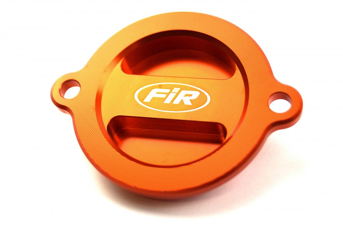 OIL FILTER COVER ORANGE ALLOY KTM 990 ADVENTURE, 690 DUKE/ENDURO/SM