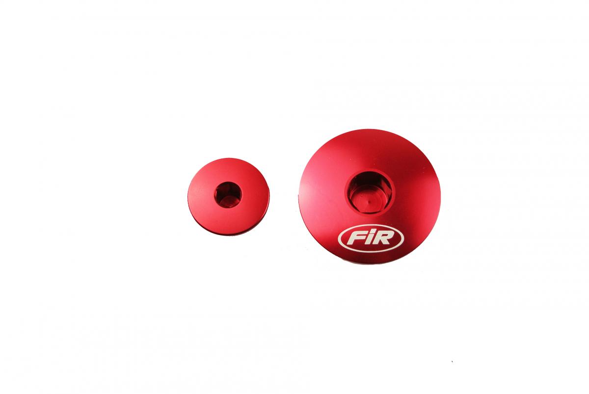 ENGINE PLUG KIT RED ALLOY HONDA CRF150R 07-16, CRF250R 10-16, CRF450R 02-16