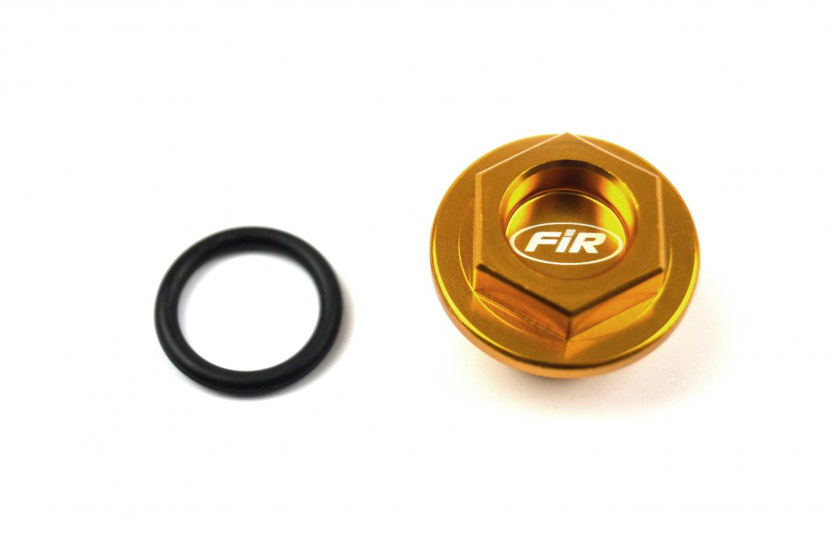 OIL FILLER PLUG ALLOY M20x1.5, SUZUKI RM, RMZ, RMX, GOLD