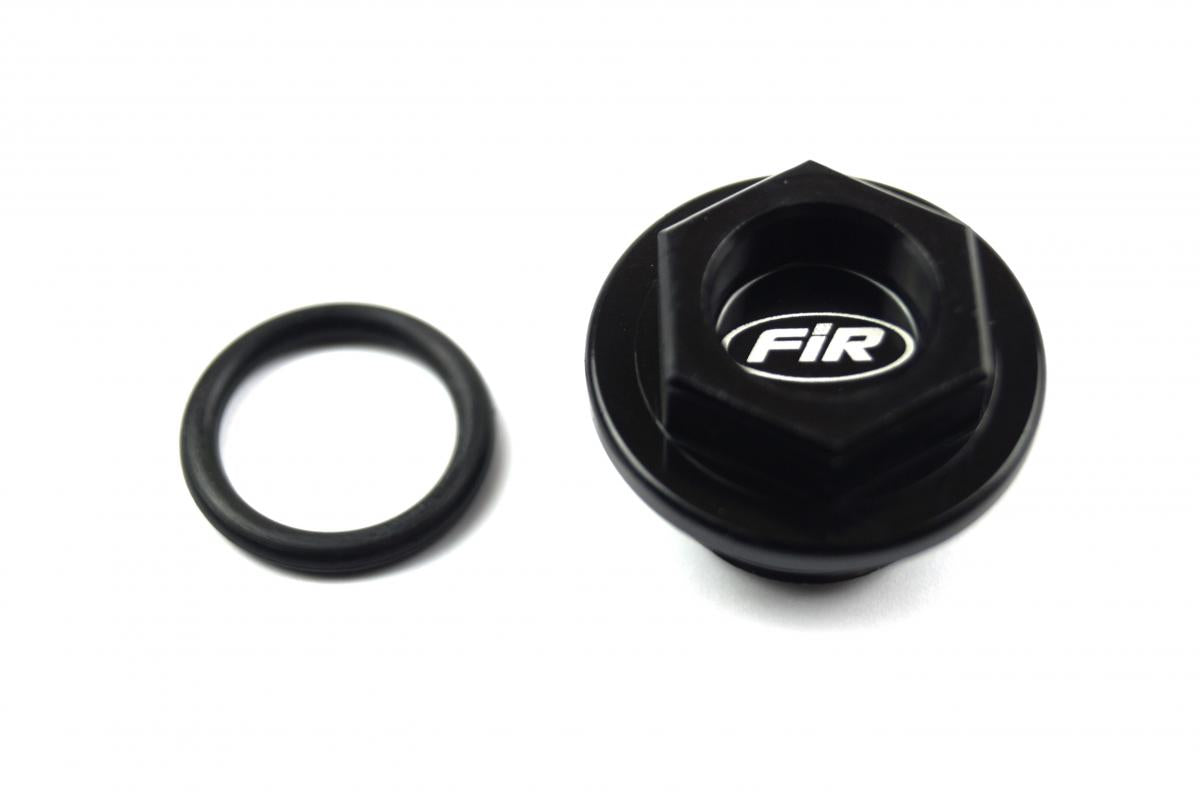 OIL FILLER PLUG ALLOY M18x1.5, KAWASAKI KX-F 250 04-16, 450 06-16, BLACK