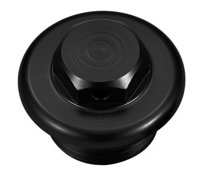 OIL FILLER PLUG ALLOY M24X3.0, KTM & HUSQVARNA 2014>, BLACK