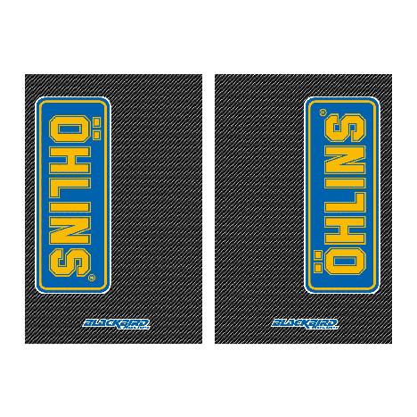 FORK DECAL SET CARBON OHLINS