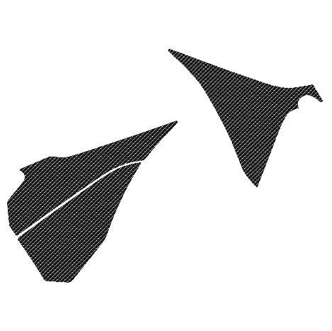 AIR BOX DECAL KTM SX/SXF 11-12, CARBON LOOK BLACKBIRD