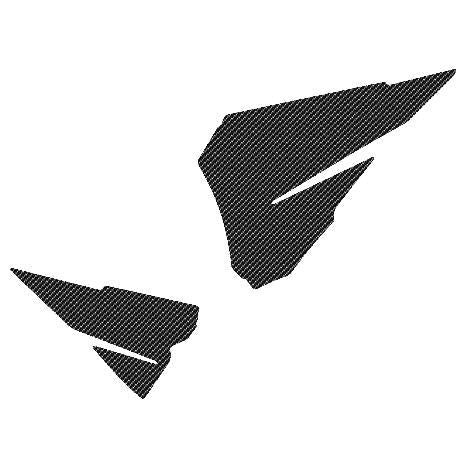 AIR BOX DECAL, BLACKBIRD CARBON LOOK, KTM SX125-250 04-06, SX-F 250-450 04-06