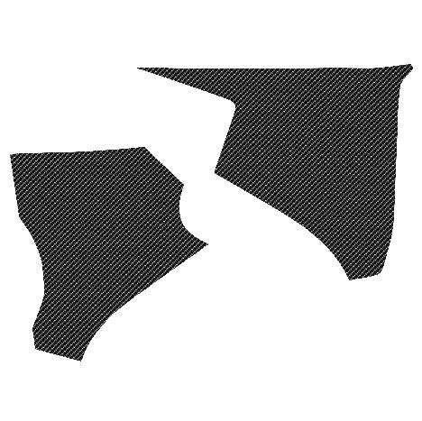 AIR BOX DECAL BLACKBIRD CARBON LOOK, YAMAHA WR-F250/450 2007-2011