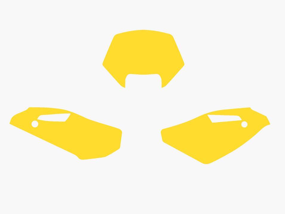 YELLOW BACKGROUNDS, HUSQVARNA TE 250/450/510 2008