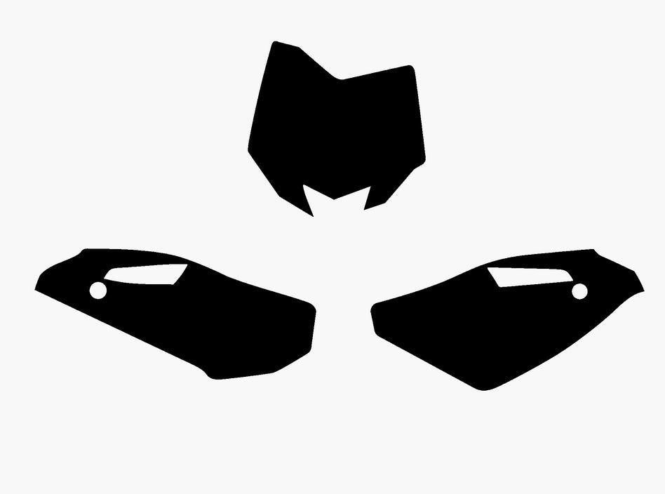 BLACK BACKGROUNDS, HUSQVARNA TC250 08-13, TC450 08-10