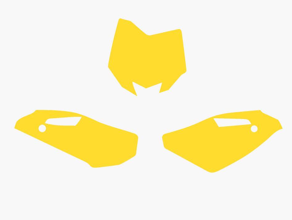 YELLOW BACKGROUNDS, HUSQVARNA TC250 08-13, TC450 08-10