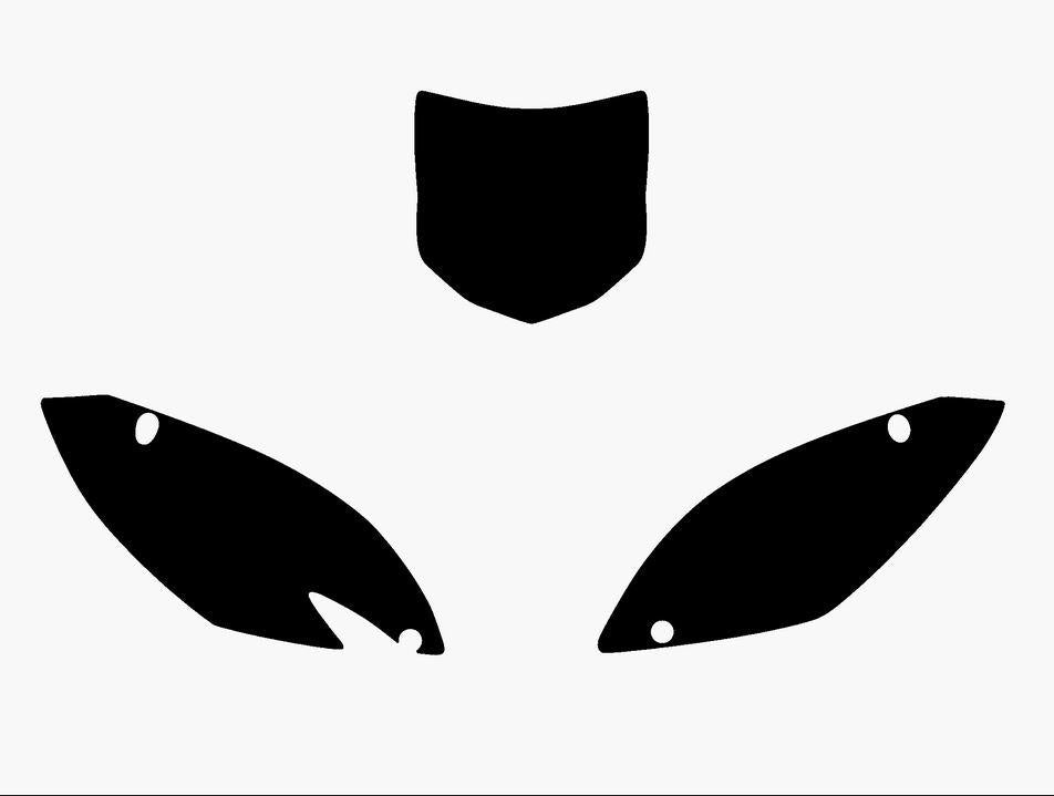 BLACK BACKGROUNDS, KAWASAKI KX250F 2009-2012