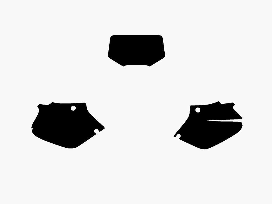 BLACK BACKGROUNDS HONDA XR250/400 96-04