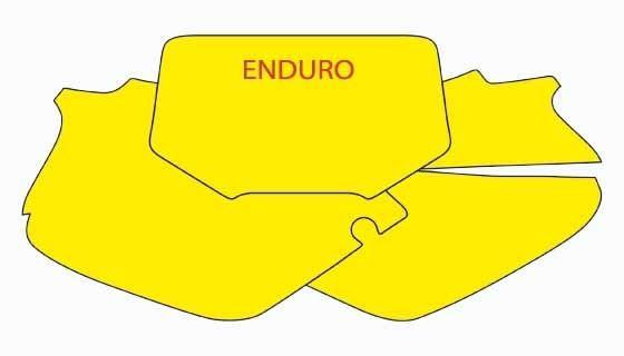 RED BACKGROUNDS HONDA XR250/400 96-04