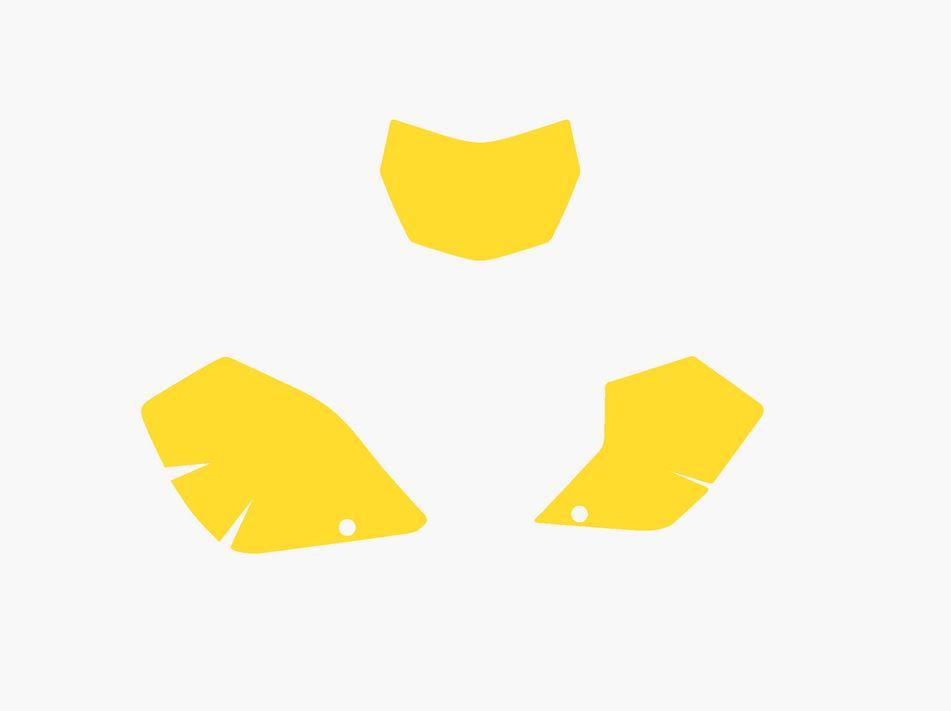 YELLOW BACKGROUNDS, SUZUKI DR-Z400 2003-2019
