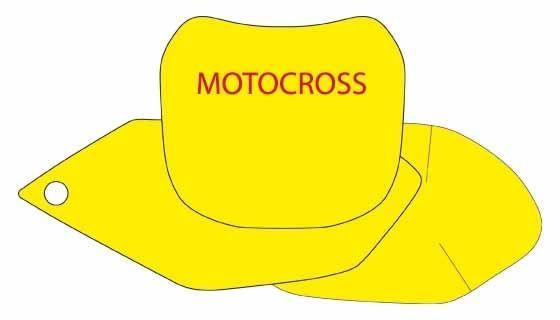 YELLOW BACKGROUNDS YAMAHA YZ-F 250/450 2003-2005