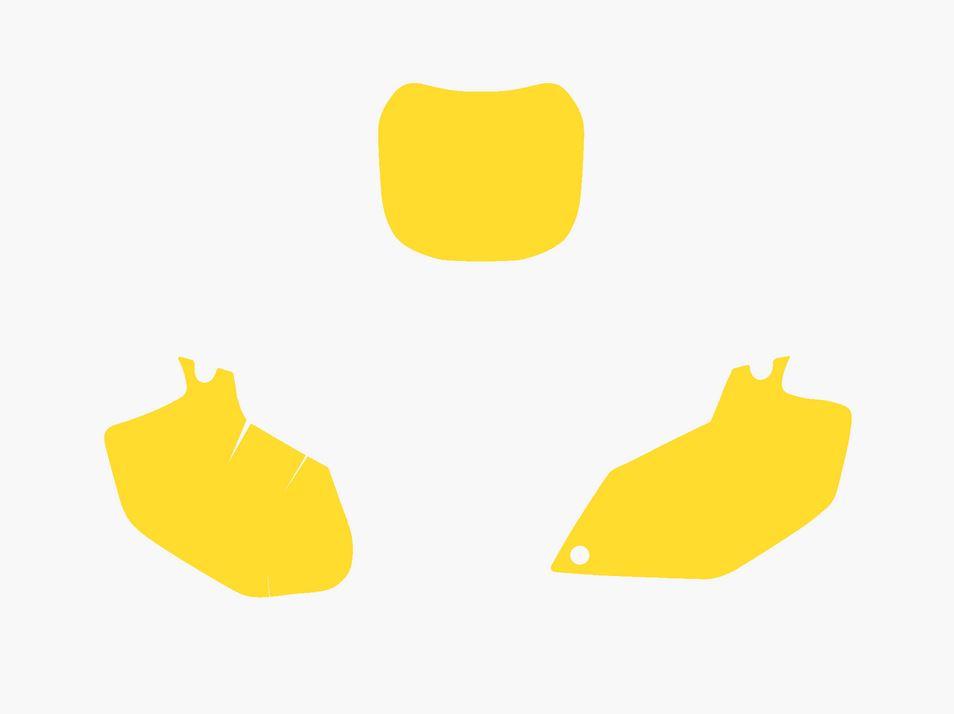 YELLOW BACKGROUNDS YAMAHA YZ-F 250/450 2003-2005