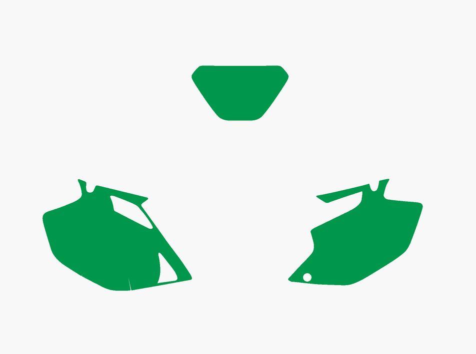 GREEN BACKGROUNDS YAMAHA WR-F 250/450 2003-2004