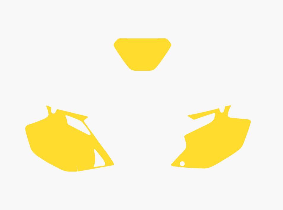 YELLOW BACKGROUNDS YAMAHA WR-F 250/450 2003-2004