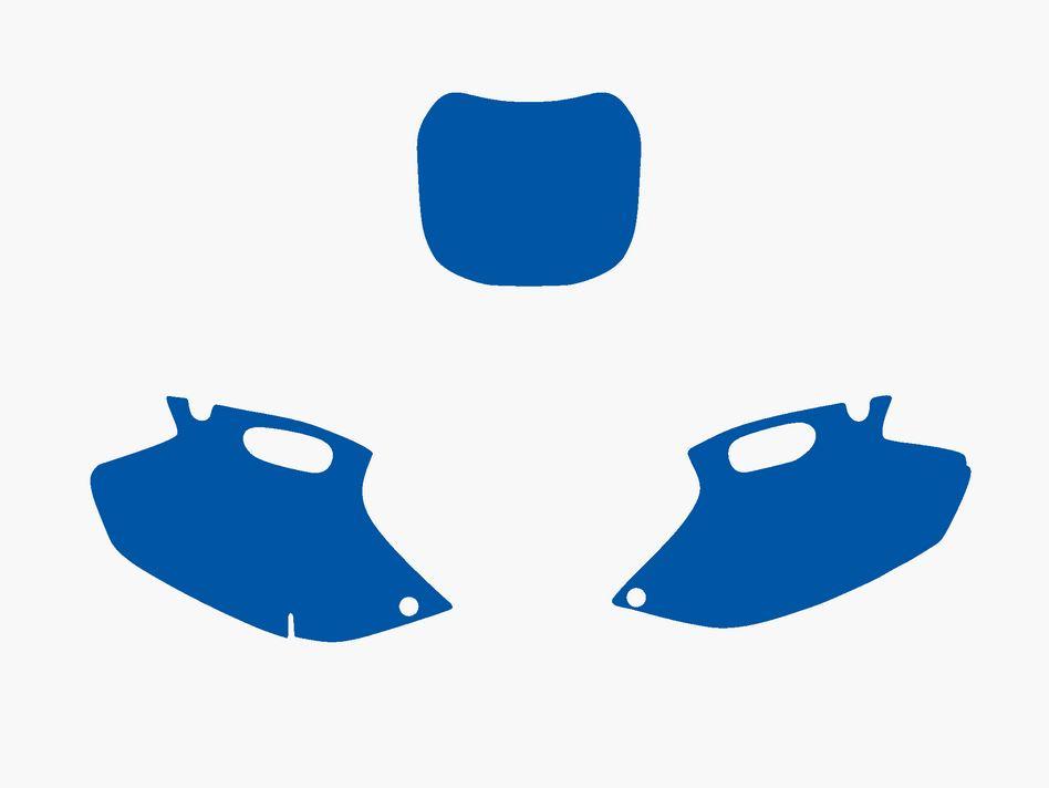 BLUE BACKGROUNDS YAMAHA YZ250F 01-02, YZ450F 00-02