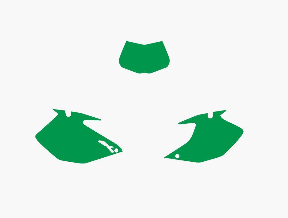GREEN BACKGROUNDS YAMAHA WR250F 07-14, WR450F 07-11