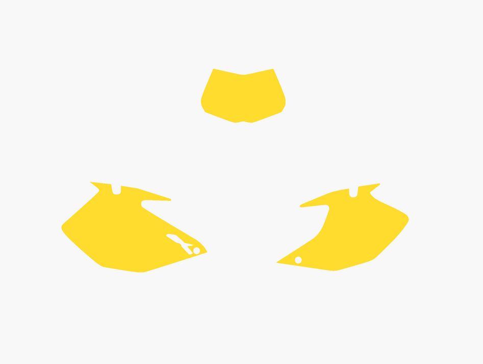 YELLOW BACKGROUNDS YAMAHA WR250F 07-14, WR450F 07-11