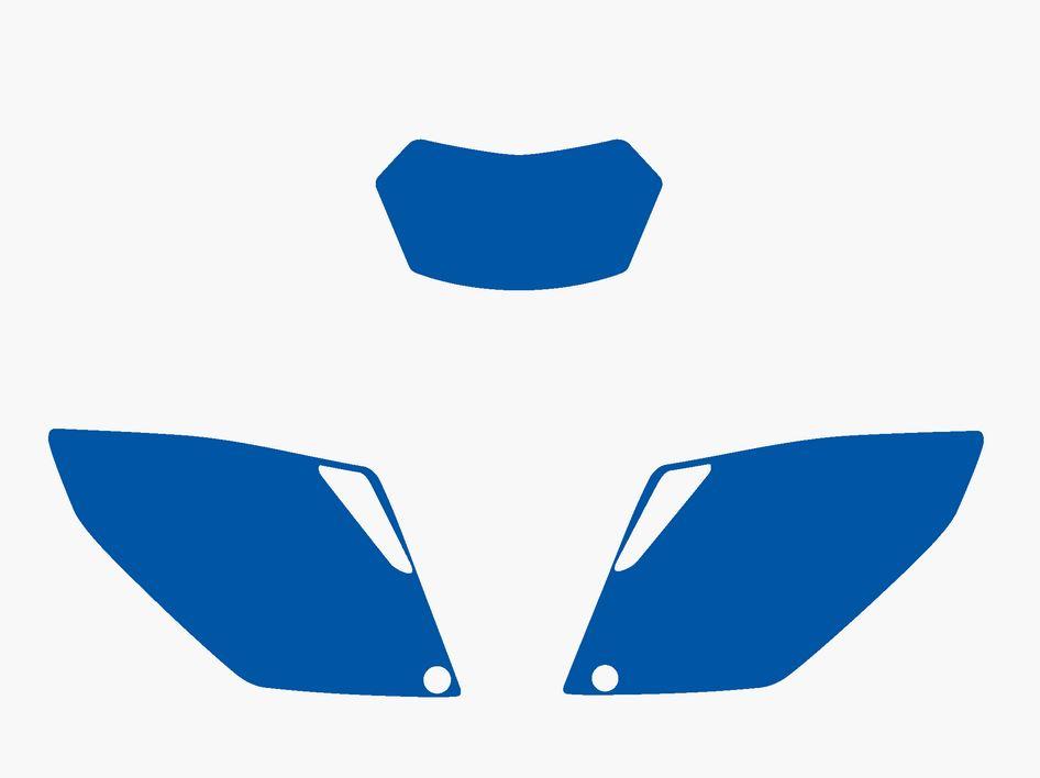 BLUE BACKGROUND HONDA CRF250 2006-2009