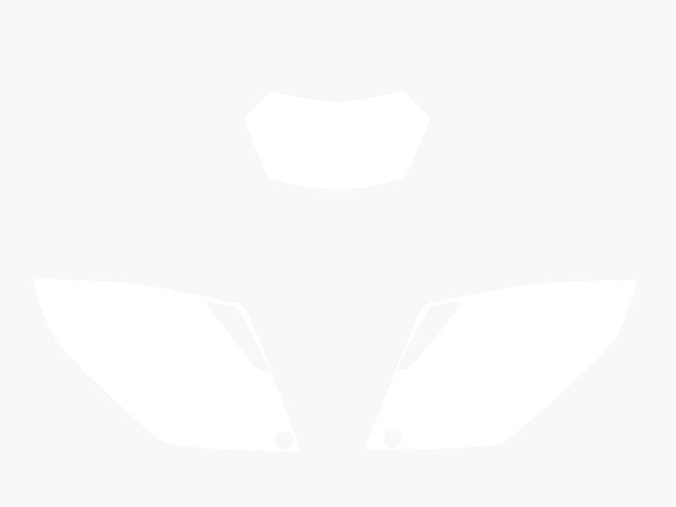 WHITE BACKGROUND HONDA CRF250 2006-2009