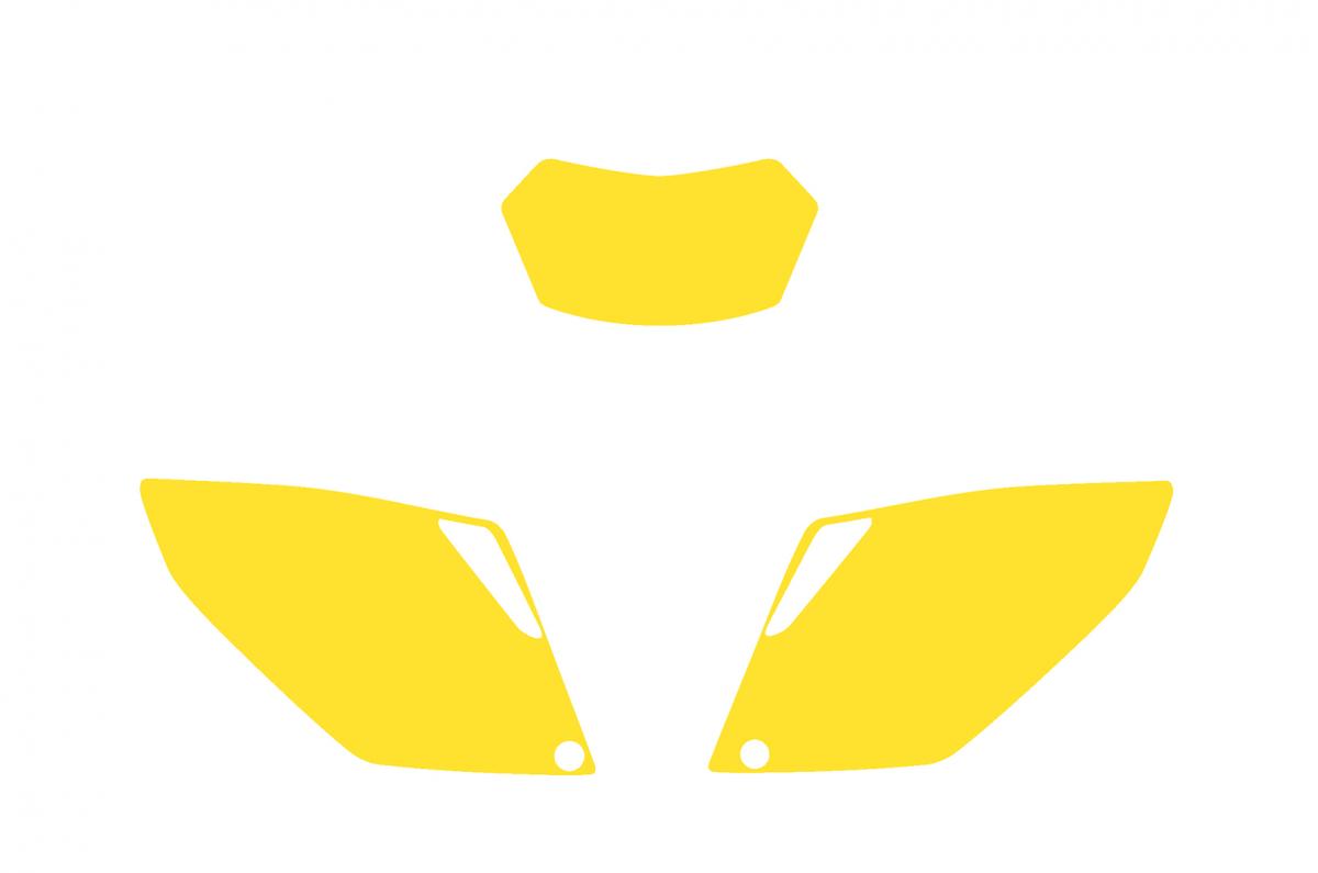 YELLOW BACKGROUND HONDA CRF250 2006-2009
