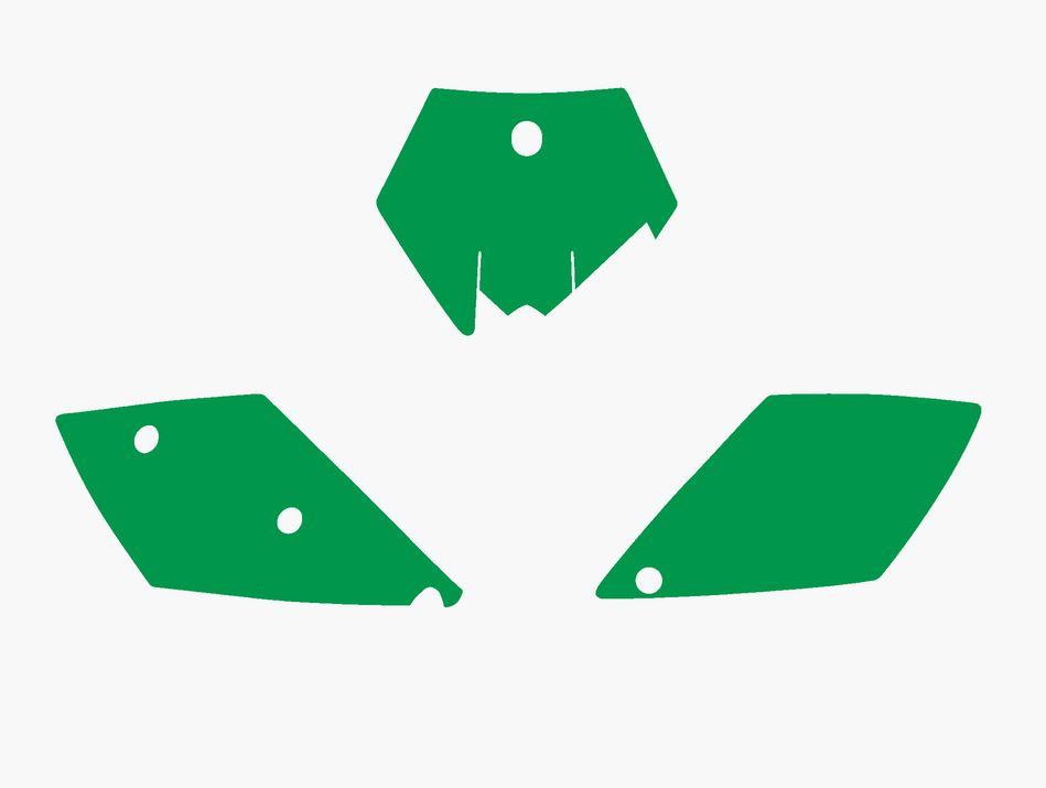 GREEN BACKGROUNDS KTM SX125 04-06, 200-450 03-06, 525 04-06