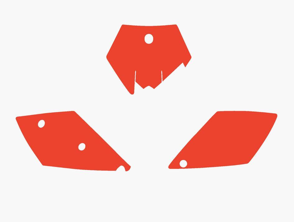 RED BACKGROUNDS KTM SX125 04-06, 200-450 03-06, 525 04-06