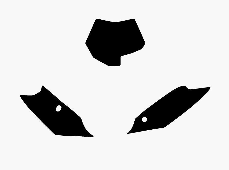 BLACK BACKGROUNDS KTM SX125-250 11-12, SX-F250-450 11-12