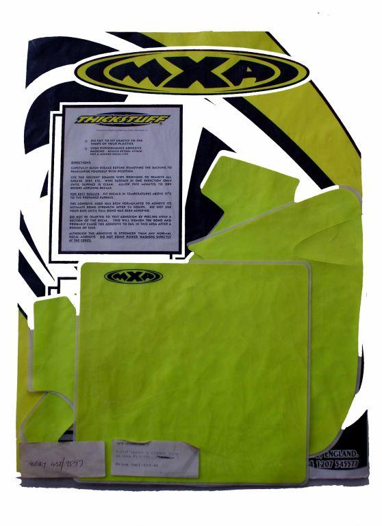 FLO YELLOW BACKGROUND HUSQVARNA TE350-610 1992-2001