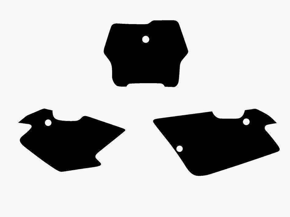 BLACK BACKGROUNDS HUSQVARNA TC125/250 00-04, TC250/450 02-04