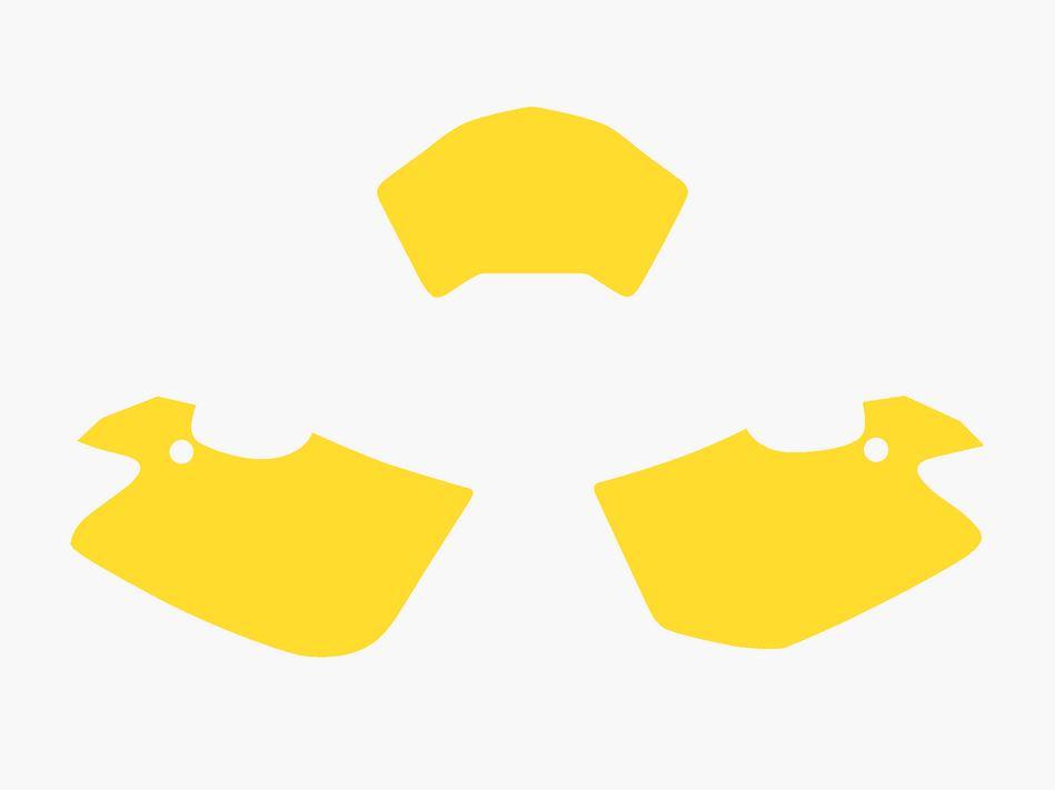 YELLOW BACKGROUNDS HUSQVARNA TE250/450 02-04, WR125/250 00-04