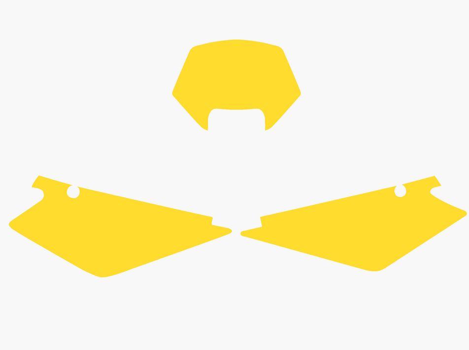 YELLOW BACKGROUNDS HUSQVARNA TE250-510 05-07, WR125-300 06-08