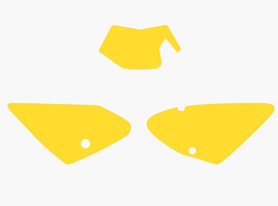 YELLOW BACKGROUNDS GAS GAS EC125-300 03-06, FSR450 03-06