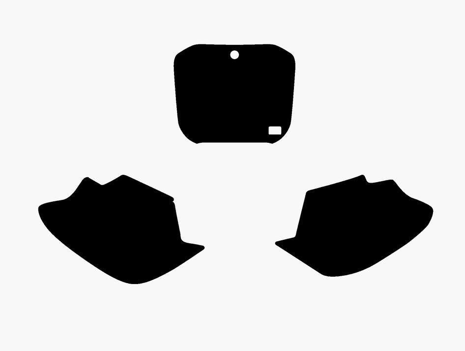 BLACK BACKGROUNDS TM MX125-300 2004-2007, MX-F 250/450 2004-2007