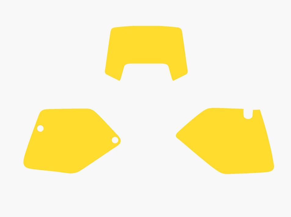 YELLOW BACKGROUNDS HUSABERG FE250-501 1990-1997