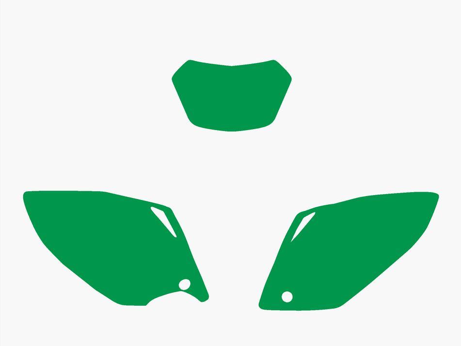 GREEN BACKGROUND HONDA CRF450R 2005-2008