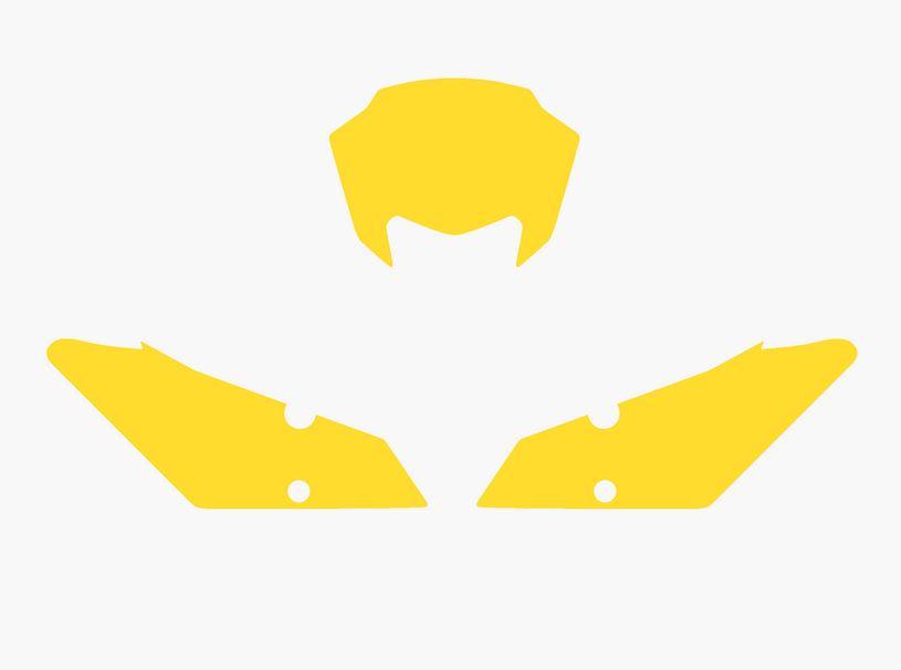 YELLOW BACKGROUND APRILIA RXV450/550 2006-2014