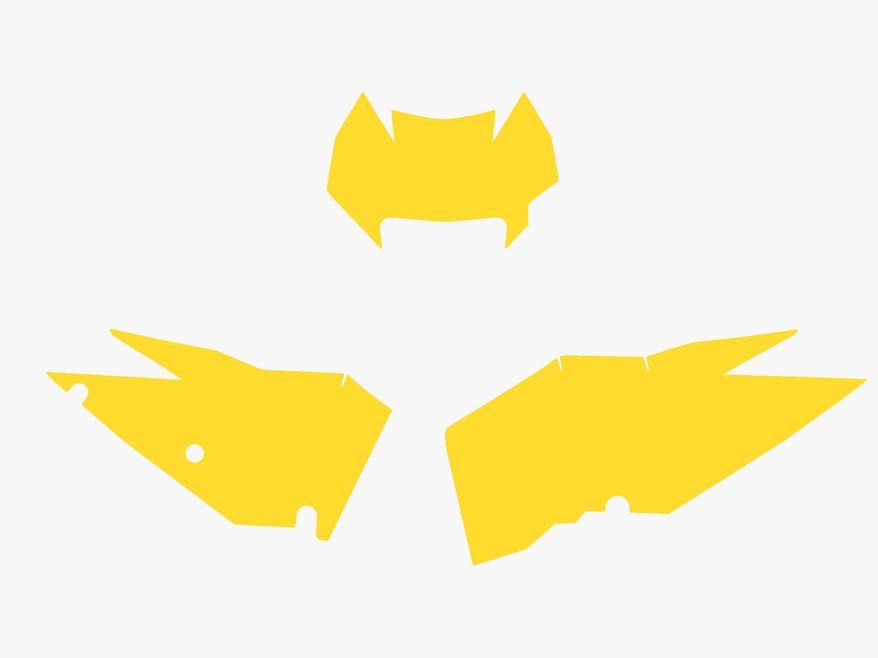 YELLOW BACKGROUNDS HUSABERG TE150-300 2011-2012