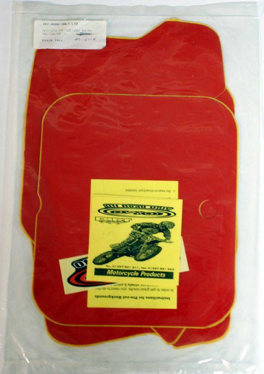 CLEAR BACKGROUNDS SUZUKI RM125/250 1989-1991