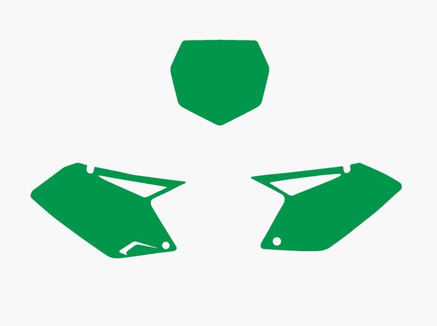 GREEN BACKGROUNDS SUZUKI RM-Z250 2007-2009
