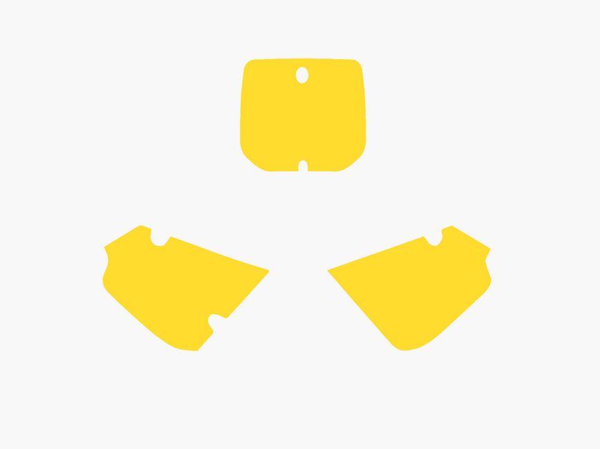 YELLOW BACKGROUNDS SUZUKI RM80 2000-2001