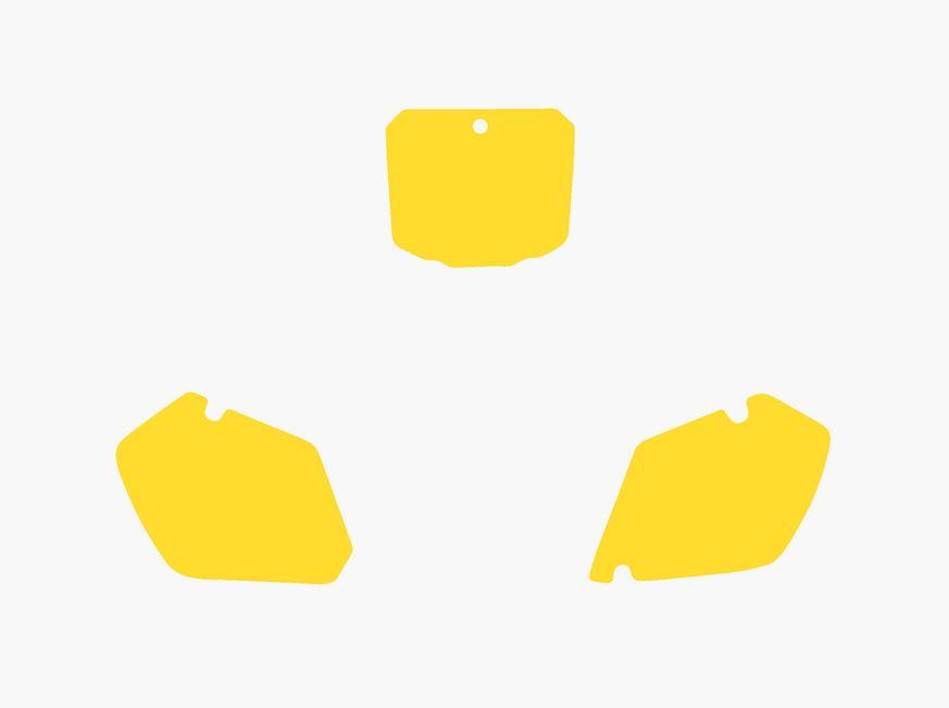 YELLOW BACKGROUND HONDA CR250 97-99, CR125  98-99