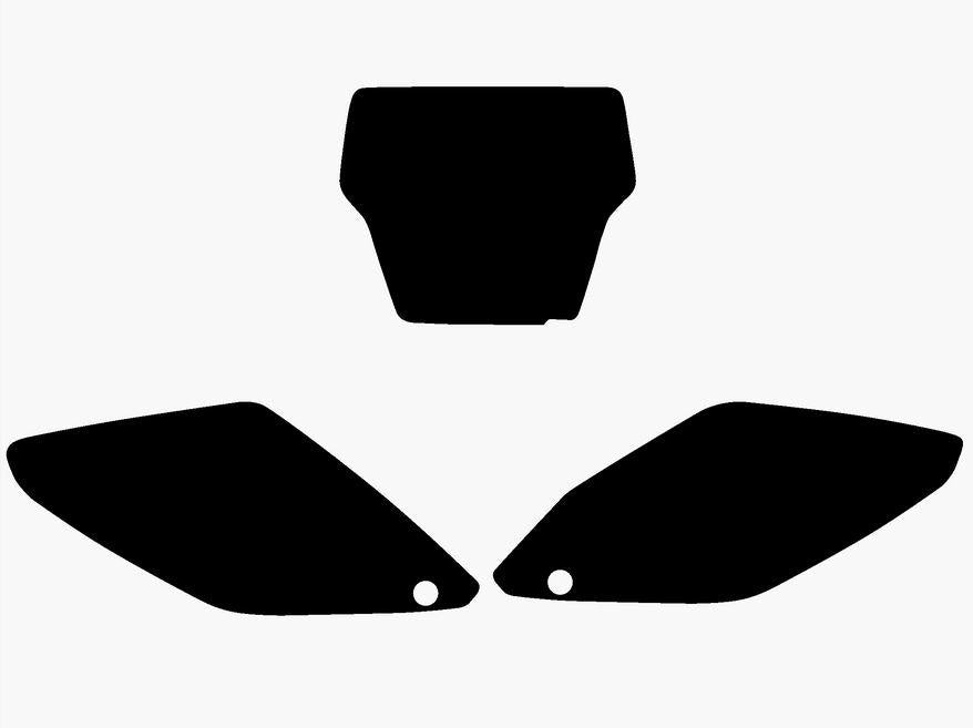 BLACK BACKGROUNDS HONDA CR125/250 2004-2007