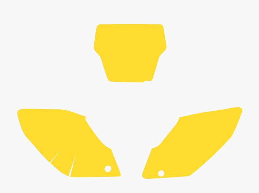 YELLOW BACKGROUNDS HONDA CRF250R 2004-2005